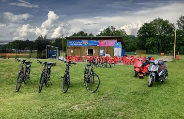 SPORTOVNĚ RELAXAČNÍ AREÁL – LETNÍ NOVINKY V PŮJČOVNĚ