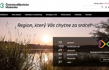 Profesní web destinace Českobudějovicko-Hlubocko